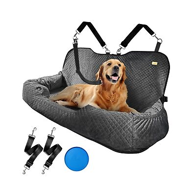 #ad Large Dog Car Seat for 100lbs Dog Bed Car Seat Fully Detachable Washable Extr... $105.99