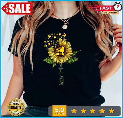 #ad Sunflower Best Dog Mom Ever Funny Poodle Dog Lovers T Shirt S 5XL $12.50