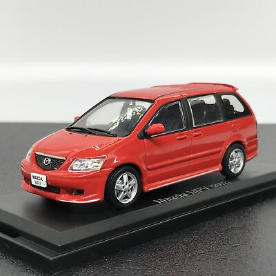 #ad Mini Car Mazda MPV 2002 Red 1 43 Scale Box Display Diecast Vol 150 $32.40