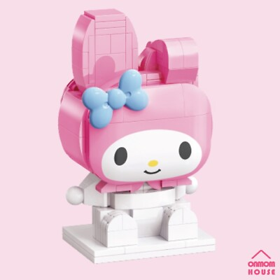 #ad Sanrio Characters Pretty MY MELODY Figure Block Toy $36.50