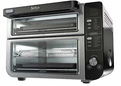 #ad Ninja 14 in 1 Double Oven with FlexDoor Countertop Oven amp; Air Fryer DCT401C NEW $349.00