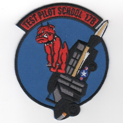 #ad #ad 4quot; AIR FORCE TPS CLASS 17B DEVIL DOG TEST PILOT EMBROIDERED JACKET PATCH $34.99