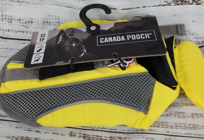 Canada Pooch XS Wave Rider Small Dog High Visibility Life Vest NEW $22.00