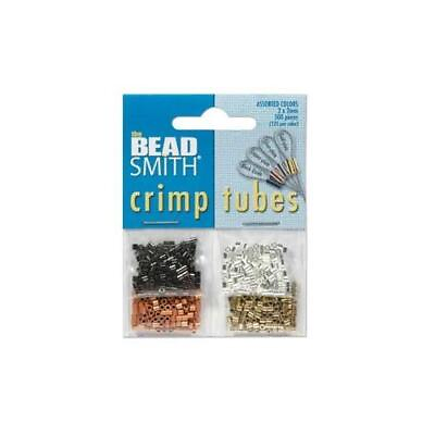 #ad 2.00x2.00mm Variety Pack Plated Beadsmith Crimp Tubes $6.69