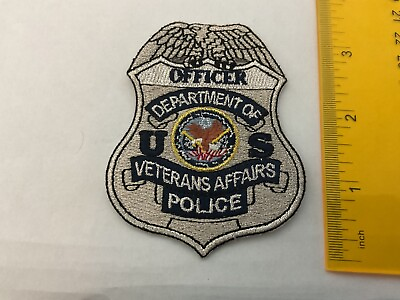 #ad Police US Department Of Veterans Affairs Officer collectible patch $7.95