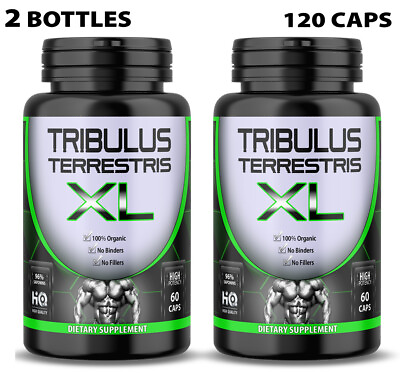 #ad Tribulus Terrestris 15:1 Extract 1000mg 120 Capsules 60 Servings Non GMO $14.78