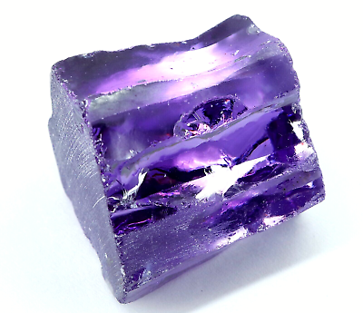 #ad Precious Cambodia Natura Purple Zircon Rough Loose Certified Gemstone 454 Ct $31.44