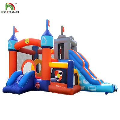#ad 16X12X10ft PVC Giant Inflatable Bounce House Outdoor Bouncy Castle Jump For Kids $1368.00