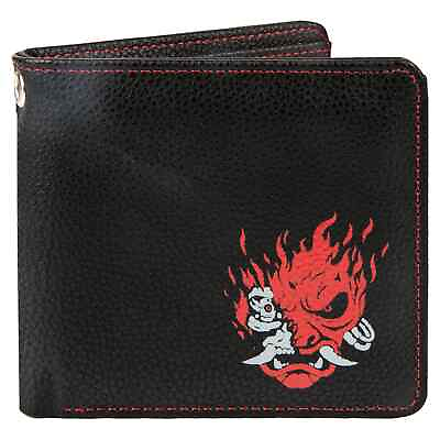 #ad Cyberpunk 2077 Night Samurai Demon Wallet BiFold Wallet by Jinx UK exclusive NEW $22.99