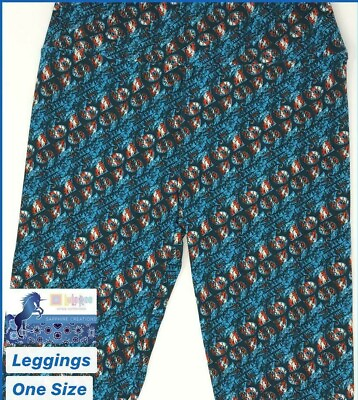 #ad New LuLaRoe 4th of July Leggings OS One Size Holiday Prints Size 2 12 $8.99