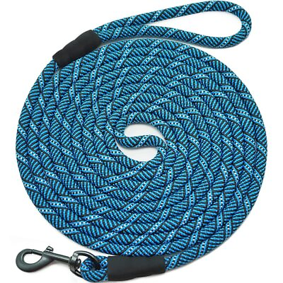 #ad Long Rope Leash for Dog Training 12 15 22 30 50 75 100ft Check Cord Rec... $26.05