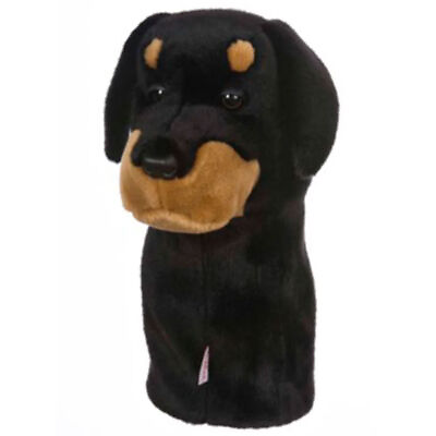 #ad Daphne#x27;s Headcovers Dog Driver Cover Rottweiller $34.99