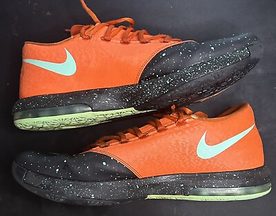 #ad Nike KD 6 Texas Size 12 Orange Black Green Glow OG Low 2013 599424 002 $99.99