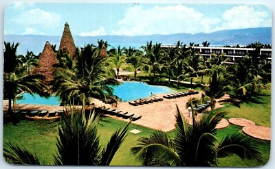 #ad Postcard Posada Vallarta Hotel Puerto Vallarta Mexico $2.95