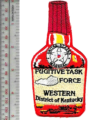 #ad US Marshal Service Kentucky Fugitive TF Western Kentucky District vel hooks $11.99