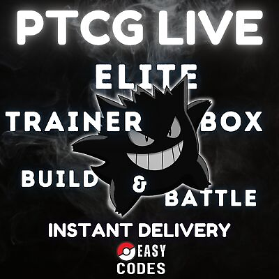 #ad Elite Trainer Box Build amp; Battle Codes Booster Pokemon TCG Live Instant delivery $0.99
