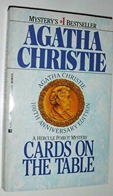 #ad Cards on the Table Mass Market Paperback By Christie Agatha GOOD $5.95