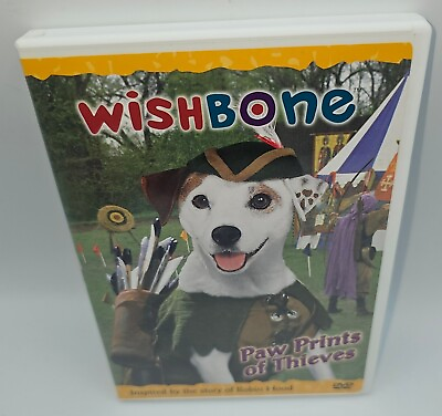 #ad Wishbone DVD Paw Prints of Thieves Robin Hood Episode 2004 Like New Mint Disc $12.00