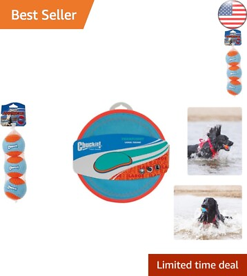 #ad Durable Amphibious Fetch Balls amp; Interactive Flyer Frisbee Floats On Water $34.97