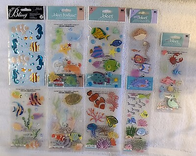#ad Jolee#x27;s Boutique Ocean Life Scrapbook Stickers UPDATED 03 14 24 $4.75