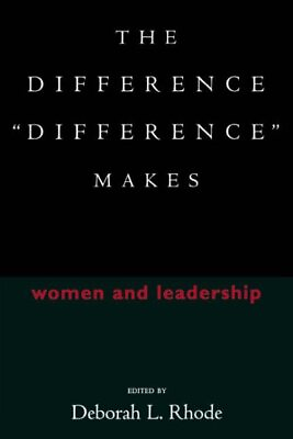 #ad Difference Difference Makes : Women and Leadership Paperback by Rhode Debor... $14.79