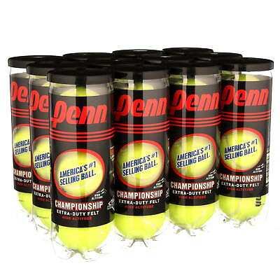 #ad Championship Extra Duty High Altitude Tennis Balls 12 Cans 36 Balls $28.48