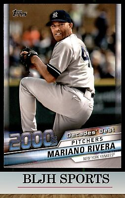 #ad 2020 Topps #DB 76 Mariano Rivera New York Yankees Decades#x27; Best 2A6 $1.59