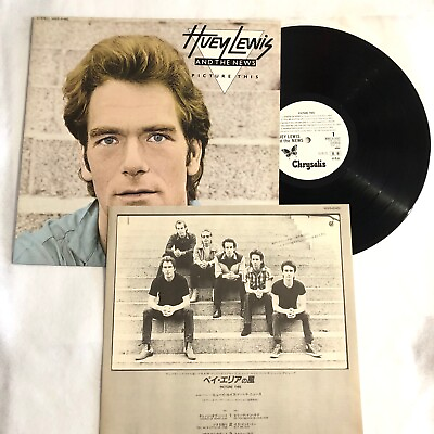 #ad PROMO Huey Lewis And The News – ‎Picture This Japan Vinyl WWS 81482 $18.00
