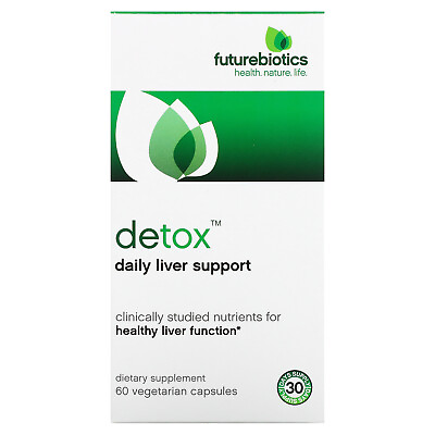 #ad Detox Daily Liver Support 60 Vegetarian Capsules $16.97