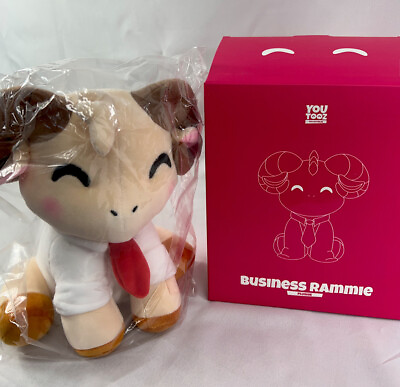 #ad YouTooz Rammie Business Plush 9in **SOLD OUT ONLINE** $85.00