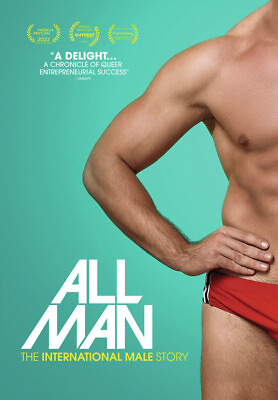 #ad ALL MAN: THE INTERNATIONAL MALE STORY $26.59
