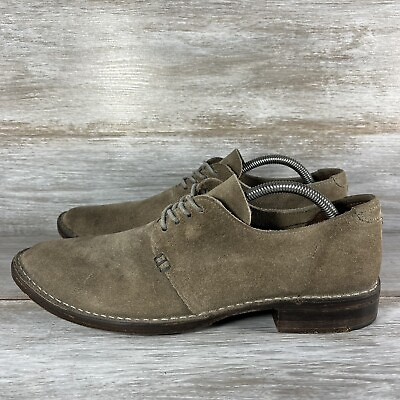#ad Walk Over Mens Suede Leather Lace Up Oxford Shoes Size 10.5 M $39.99