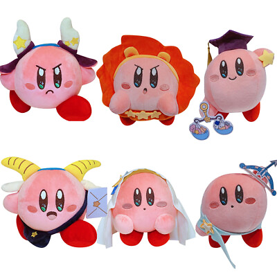 #ad Kirby Super Star Twelve Constellations Kirby Plush Toys Soft Stuffed Doll Gifts $10.99