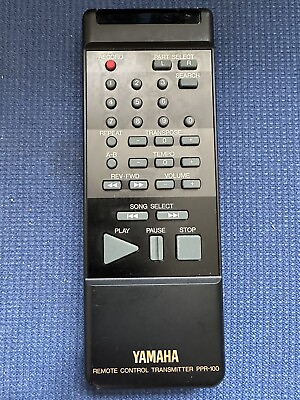 #ad OEM Authentic Yamaha PPR 100 Remote for Disklavier Player Piano used Good $65.00