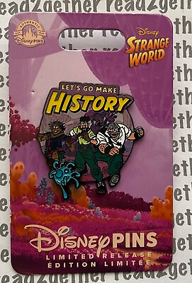 #ad Disney Pin Strange World Let#x27;s Go Make History $16.00