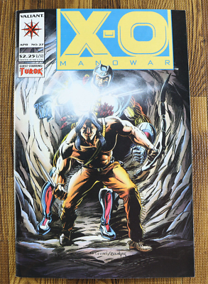 #ad 1994 Valiant Comics X O MANOWAR #27 VF VF $4.00