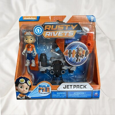 #ad Rusty Rivets Jet Pack Building Set with Rusty Figure for Ages 3 and Up $14.99
