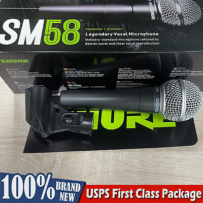 #ad #ad Shure SM58LC Dynamic Wired XLR Professional Microphone US Fast Shipping $35.89