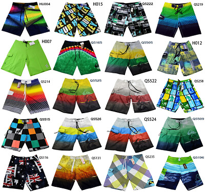 #ad Mens Beach Surf Boardshorts Quick Dry Bermuda Surfing Shorts Pants Swimwear $12.99