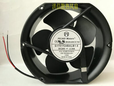 #ad 1PC PELKO Motors G1751Y24BALB1 5 DC24V 2.34A Super Inverter Cooling Fan $68.00