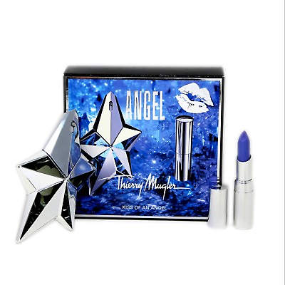 #ad THIERRY MUGLER ANGEL KISS OF AN ANGEL SET EDP REFILLABLE STAR SPR 25ML $125.00