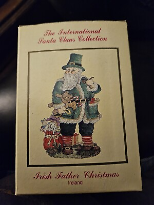 #ad #ad The International Santa Claus Collection Irish Father Christmas Ireland 1995 $10.50