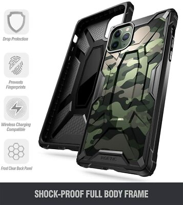 #ad Poetic Lightweight Case For iPhone 11 Pro Max Drop proof Shockproof Cover Camo $5.94