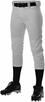 #ad Women#x27;s Gray Low Rise Softball Pants Size Small Fastpitch NEW Grey Pant $13.89