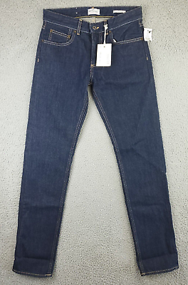 #ad Gant Rugger Jeans *NWT* Stick Boy Dark Blue Raw Indigo Denim Men#x27;s Size 29x32quot; $74.99