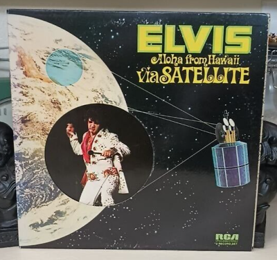 #ad Double Lp. Elvis Presley Aloha From Hawaii via Satellite RCA VPSX 6089 $8.99