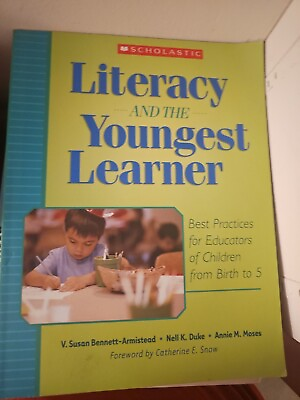 #ad Literacy And The Youngest Learner Early Childhood Education Textbook $8.99