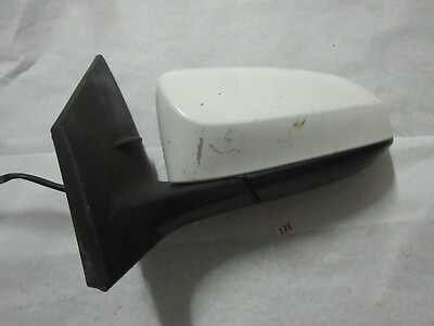 #ad 2014 2019 Toyota Corolla Driver Left Side View Power Door Mirror White OEM $95.00