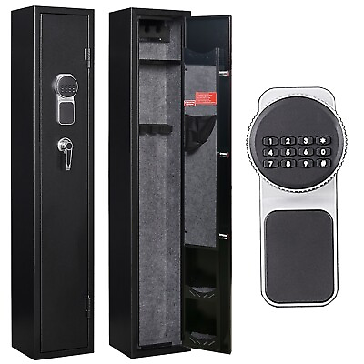Gun Safe for 2 Home Rifles and Pistols Digital Quick Access Electronic Safe $239.99