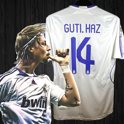 #ad Guti Real Madrid 07 08 Home Size M adidas Soccer Jersey Official $294.48